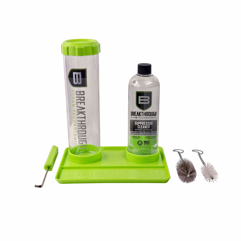 BCT - Suppressor Cleaning Kit W/ 16OZ Suppressor Cleaner