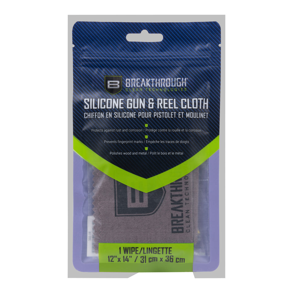 Silicone Gun Cloth with BCT Logo - 12 x 14 (Gray)