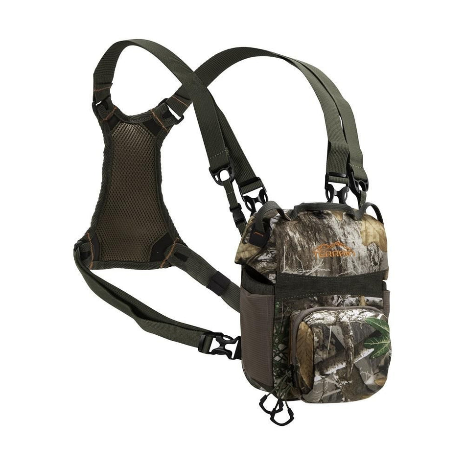 Mesa Deluxe Bino Case With Harness, Realtree Edge